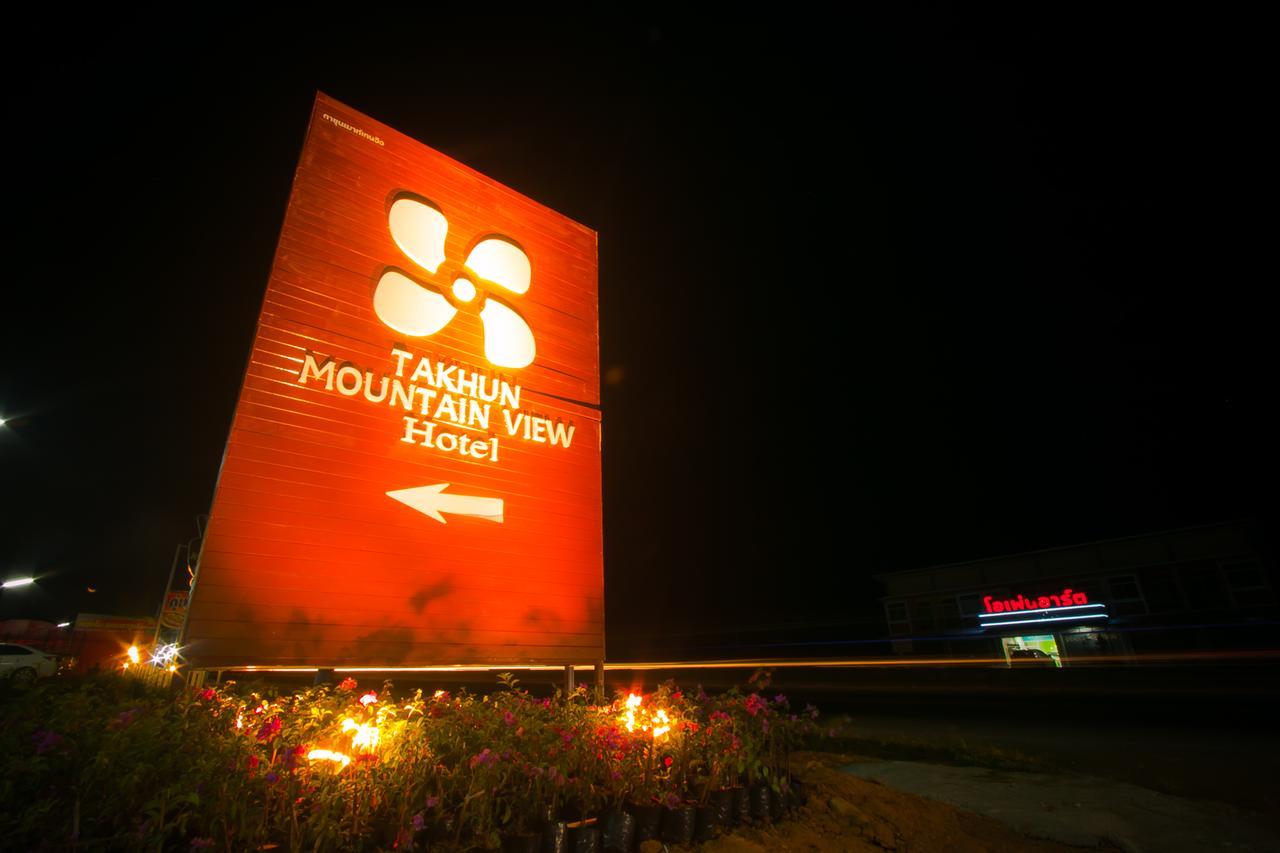 Takhun Mountain View Bed & Breakfast Ban Tha Khun Exterior foto